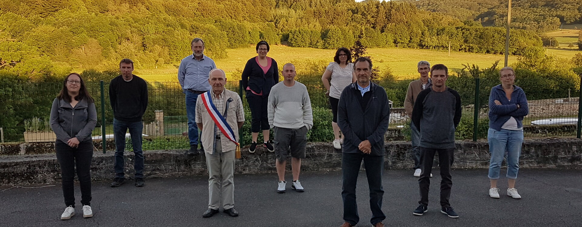 L'Équipe municipale de la commune de Janaillat (23) Creuse